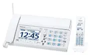 [New] Panasonic Digital Cordless Fax with 1 Handset Compatible with Spam