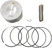 Piston kit 56mm for Fits for Hon/da GX100 Engine Motor Rammer Tamper Piston with Ring pin Clip Replacement