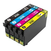 4x Compatible Ink 812 812XL for Epson WorkForce Pro WF3820 WF3825 WF4830 WF4835