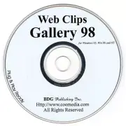 Web Clips Gallery 98 (PC-CD-ROM,1999) for PC/MAC/UNIX - NEW CD in SLEEVE