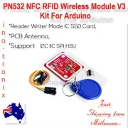 PN532 NFC RFID Wireless Module V3, Reader Writer Mode IC S50 Card, I2C IIC SPI H