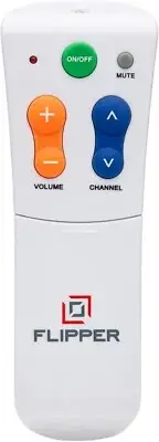 Big Button Universal TV Remote for Seniors - 2-Device Control - Easy Setup & Pro