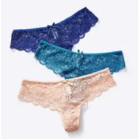 在飛比找ETMall東森購物網優惠-Women Lace Thongs Underwear La