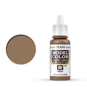 Vallejo Model Colour #141 Tan Earth 17 ml Acrylic Paint