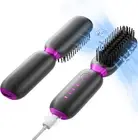 B-Qtech Cordless Hair Straightener Brush, Portable Mini Hair Straightening Br...