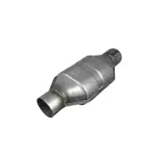 Redback Petrol Oval Ceramic Catalytic Converter - Euro II In/Out 2-1/4" CPSI 300