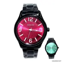 在飛比找松果購物優惠-炫彩放射數字錶 日本機芯 純鋼錶帶 不生鏽 抗過敏 流行手錶