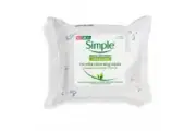 Simple Micellar Cleansing Wipes Kind To Skin Gentle Make-Up Remover-1 Pack of 25