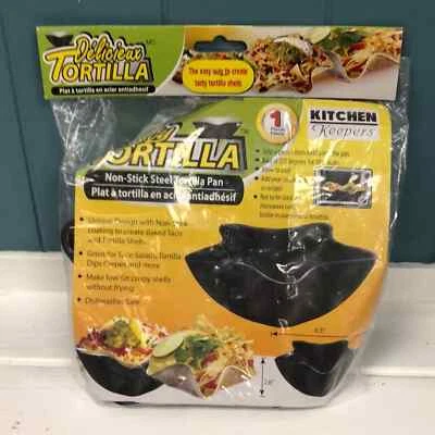 Tasty Tortilla NON-STICK STEEL TORTILLA PAN by Kitchen Keepers New
