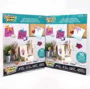 20 Sheets SHRINKY DINKS Ruff n’ Ready Creative NEW! 2 Packs of 10 Frosted Sheets