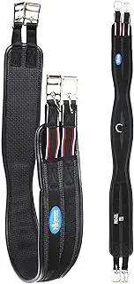 Professional Equine Horse English Riding Neoprene Girth Cinch Neoprene Non-Slip Tack Black 9766