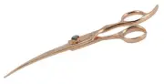 Kenchii Rose Shear Curved 7" Dog Pet Grooming