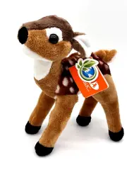 New World Republic Soft Standing Fawn Baby Deer Eco Friendly Plush 9 Inch