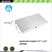 3inch,800 LBS Threshold Ramp Portable Access for Mobility Wheelchair Scooters