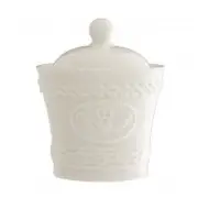 Belleek Claddagh Sugar/Condiment Bowl, Porcelain