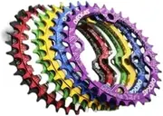 Bike Chainring, Chainring, Round Narrow Wide Chainring MTB Mountain Bike Bicycle Crankset Tooth Plate Parts Chainrings for Bikes