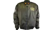 New Lethal Threat Bombs Away Motorcycle Jacket - Green - 3XL