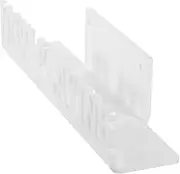 MOLUCKFU Vinyl Record Wall Mount Shelf Acrylic Album Holder for Space Saving Display Minimalist Design for Office and Practical Storage