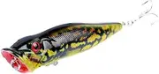 LLEIIshen 20g Spinner Bait Black Large Mouth Bass Fish Metal Bait Sequin Beard Pike Fishing Tackle Rubber jig Soft Fishing Lure/1402