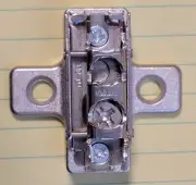 Blum 171.150-01.08 Cabinet Hinge Mounting Plate w/177H-310-01 Clip