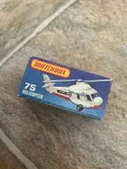 1982 MATCHBOX SUPERFAST #75 RESCUE HELICOPTER
