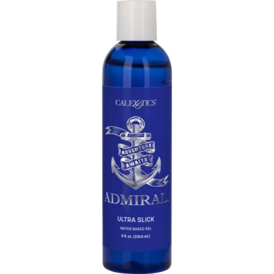 Admiral Ultra Slick Water Based Gel Lubricant - Intimate Pleasure Enhancer for A