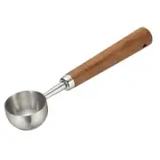 Coffee Measuring Spoon, 4" x 0.7" Coffee Scoop Silver