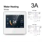 3A WiFi Smart Thermostat with Celsius/Fahrenheit LED Touch Screen Work W/ Alexa