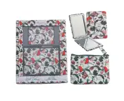 Lulu Grace Floral Fantasy Print Design Gift Set Coin Purse And Compact Mirror