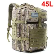 30/45L Man Tactical Backpacks Hkingtraveling Bags Survival Outdoor 3P Assault Pa