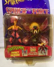 Spider-Man Spider Force Wasp Super Stinger 1997 Toy Biz Action Figure
