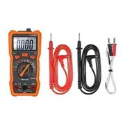 Digital Multimeter TRMS Auto Ranging AC/DC Voltage Current OHM NVC Meter Tester