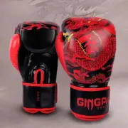 10/12/14oz Boxing Gloves Professional Sanda Muay Thai Fighting Gloves Training