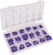 TIDTALEO 270pcs Seal Assortment Automotive Gasket Washer Kit for Car Air Conditioning Repair Nitrile Rubber Sealing for Efficient Maintenance