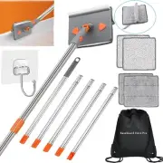 Baseboard Hero™ Wall Mop, Baseboard Cleaner Tool with Handle, 80" Long Handle Wa