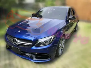 諾亞 賓士 BENZ W205 升級 C63 AMG 樣式 前保桿 側裙 後保桿 現貨 空力套件