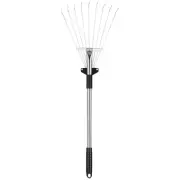 Small Collapsible Rake Leaf Premium Gardening Tool and Remover