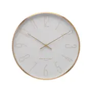 One Six Eight London ASTRID 40cm White Silent Wall Clock