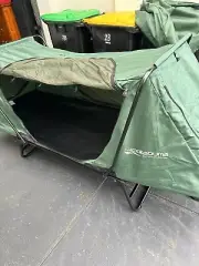 camping stretcher bed