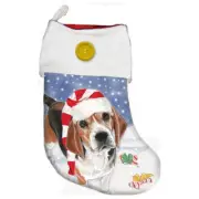 Beagle Christmas Stocking