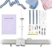 Knitting Machines for Adults, 6.5mm Mid Gauge Knitting Machine LK150, 150 Stitches Knitting Machine, Hand Sweater Knitting Machine Kit for Most Hand Knitting Yarn
