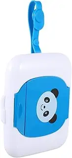Kisangel 1Pc Portable Wet Wipe Storage Case Refillable Tissue Box for Travel Compact Outdoor Wipe Dispenser for Use
