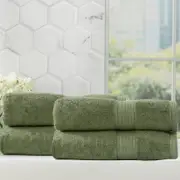 Renee Taylor Stella 4 Piece Jade Bath Towel Pack