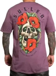 Sullen Clothing "Red Pedals" Premium Mens tee Art Collective tattoo