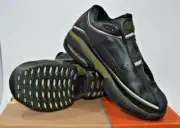 NEW NIKE AIR OVERLOOK (GS) BLACK/BLACK-MET SILVER SIZE 5.5Y (146089 001)
