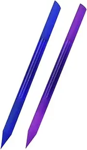 EPIGEIST 2Pcs Glass Nail Files Manicure Sanding Files for Polishing Safe and Stylish Nail Care Tools for Nails and Nail Art Learners Shape