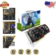 Dual HDMI/DP RX 580 8GB Graphics Card with Cooling Fans for High Frame Rate