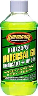 TSI Supercool 1234yf EV Electric Vehicle POE 68 Viscosity with UV Dye 8oz