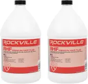 (2) RHF Gallon Water-Based Haze Machine Fuid Juice/Non-Clog/Long Hang Time