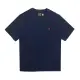 【RALPH LAUREN】RL POLO 經典刺繡小馬素面短袖T恤 上衣-青年款-深藍色(平輸品)